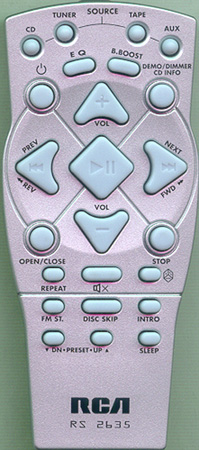 RCA 265170 RS2635 Genuine  OEM original Remote
