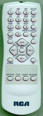 RCA 265713 RCR130TA1 Genuine  OEM original Remote