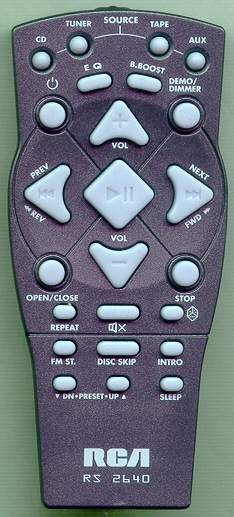 RCA 267108 RS2640 Refurbished Genuine OEM Original Remote