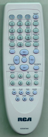RCA 273339 RCR396TAM1 Genuine  OEM original Remote