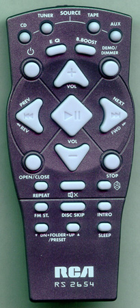 RCA 273466 RS2654 Genuine  OEM original Remote