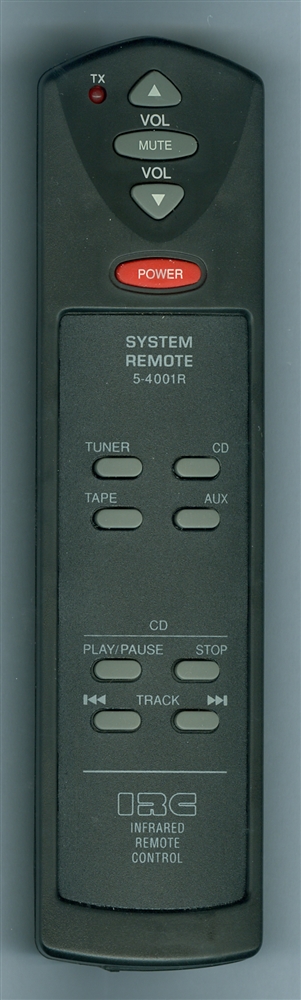 RCA 54001 54001R Genuine  OEM original Remote