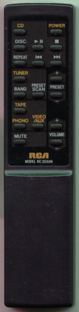 RCA 58A15481 RC2050N Genuine  OEM original Remote