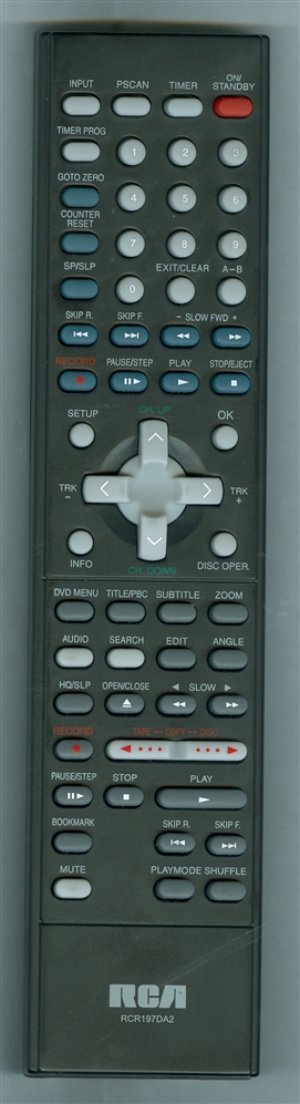 RCA RCR197DA2 RCR197DA2 Refurbished Genuine OEM Original Remote