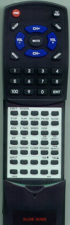 RCA 218232 VSQS1276 replacement Redi Remote