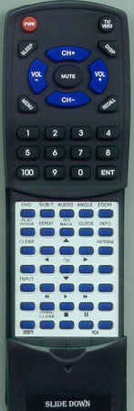 RCA 255875 CRK76DK1 replacement Redi Remote