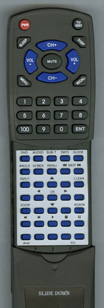 RCA 257221 RCR110DA1 replacement Redi Remote