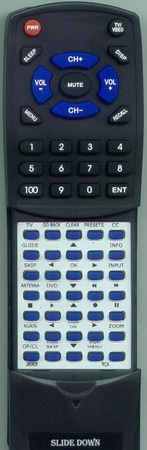 RCA 260605 RCR311TBM2 replacement Redi Remote