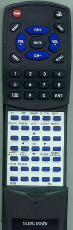 RCA 260956 RCR615TBLM1 replacement Redi Remote