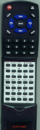 RCA 261387 RCR311DBM1 replacement Redi Remote