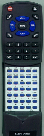 RCA 261665 RCR615TELN1 replacement Redi Remote
