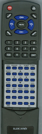 RCA 264852 RCR311THM1 replacement Redi Remote