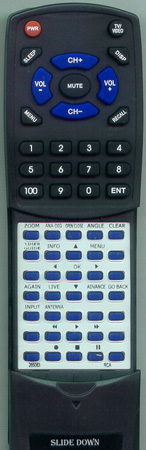 RCA 265083 RCR615DAM1 replacement Redi Remote