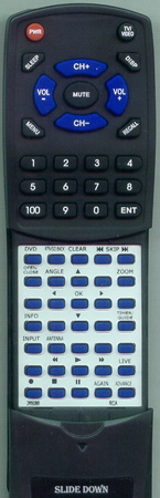 RCA 265086 RCR311DCM1 replacement Redi Remote