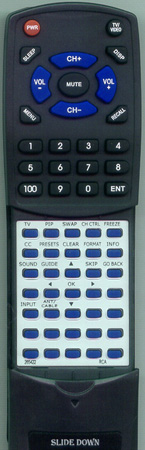 RCA 265422 RCN615TNEM1 replacement Redi Remote
