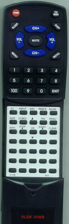 RCA 271706 R130A1 replacement Redi Remote