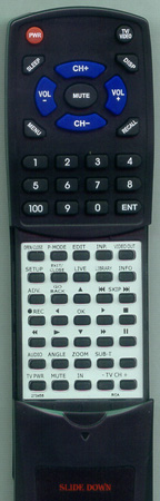 RCA 273456 RCR192DA2 replacement Redi Remote