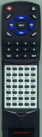 RCA 274048 RCR193DA1 replacement Redi Remote