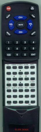 RCA 274780 R301E1 replacement Redi Remote