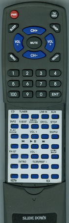 RCA RS2764 REMOTE replacement Redi Remote