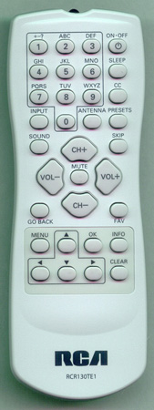 RCA 269085 RCR130TE1 Genuine OEM original Remote