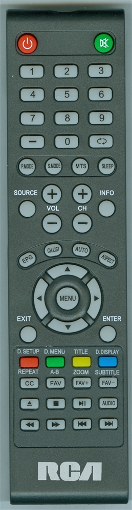 RCA 4D Genuine OEM Original Remote