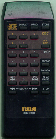 RCA 58A16270 RC120131 Genuine  OEM original Remote
