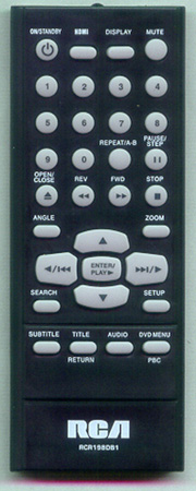 RCA RCR198DB1 Genuine  OEM original Remote