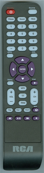 RCA RLDED3230ABRK Genuine OEM original Remote