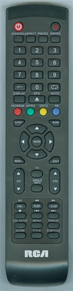 RCA RLDEDV3255AE Genuine OEM Original Remote