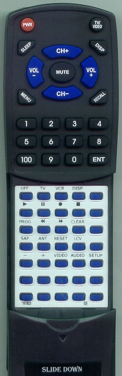 RCA 187803 CRK50C replacement Redi Remote
