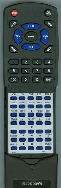 RCA 264847 RCR160SAM1 replacement Redi Remote