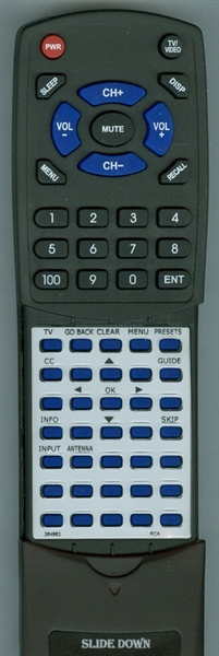 RCA 264862 RCR311TB1 replacement Redi Remote