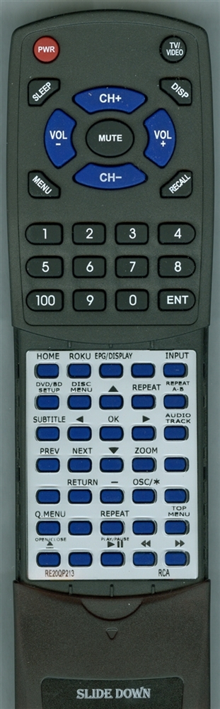 RCA RE20QP213 replacement Redi Remote