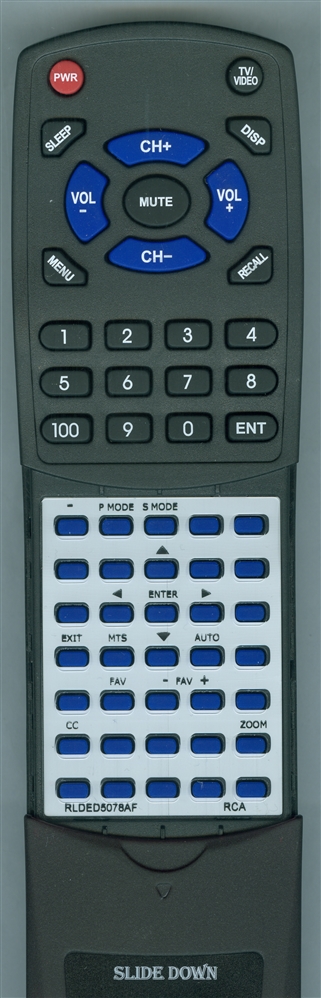 RCA RLDED5078AF replacement Redi Remote
