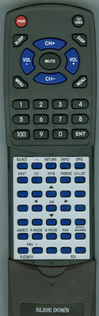 RCA RLED2431A replacement Redi Remote