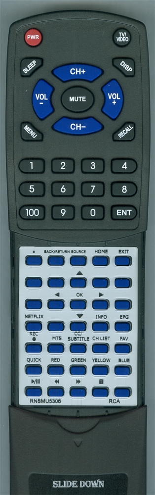 RCA RNSMU5306 replacement Redi Remote