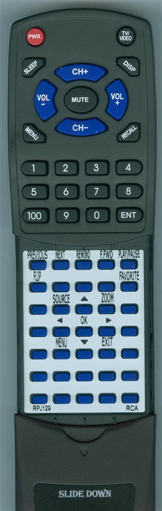 RCA RPJ129 replacement Redi Remote