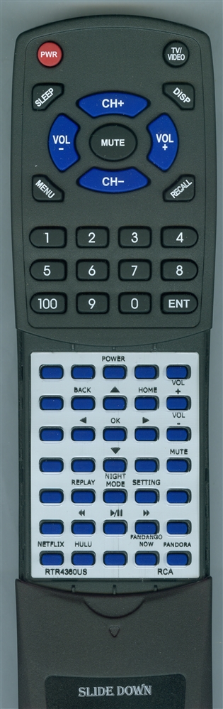 RCA RTR4360US replacement Redi Remote