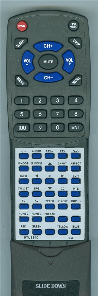 RCA RTU5540 replacement Redi Remote