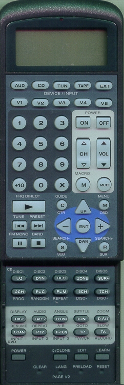 ROTEL RR-1050 Genuine OEM original Remote