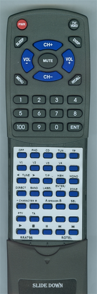 ROTEL RRAT96 replacement Redi Remote