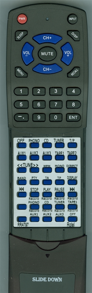 ROTEL RR-AT97 replacement Redi Remote