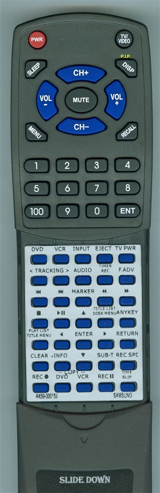 SAMSUNG AK59-00015J 00015J replacement Redi Remote