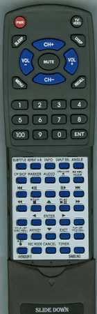 SAMSUNG AK59-00061E 00061E replacement Redi Remote