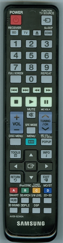 SAMSUNG AH59-02343A Genuine  OEM original Remote