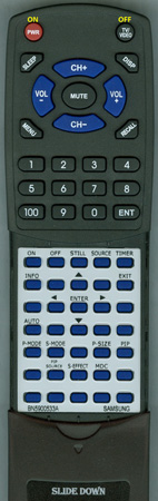 SAMSUNG BN59-00533A replacement Redi Remote