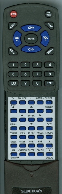 SAMSUNG BP59-00115A replacement  Redi Remote