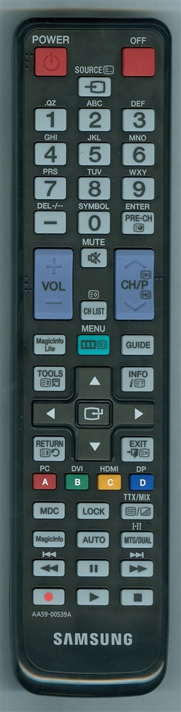 SAMSUNG AA59-00539A Refurbished Genuine OEM Remote