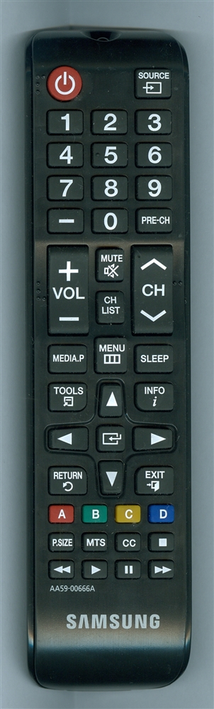 SAMSUNG AA59-00666A Refurbished Genuine OEM Original Remote